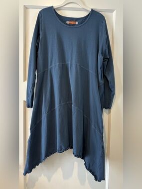 Bluefish Shape Dress in Vintage Indigo